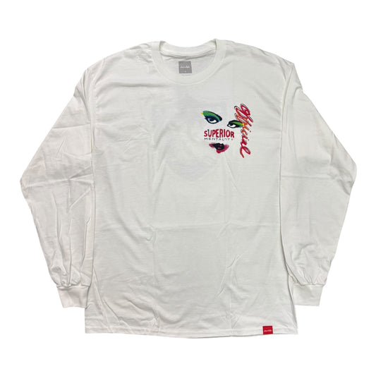 Chocolate Art Official L/S Tee- White