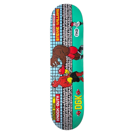 DGK 8 Bit TKO Williams Deck- 8.25