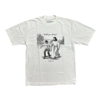 Paradise With You Always Tee- Off White