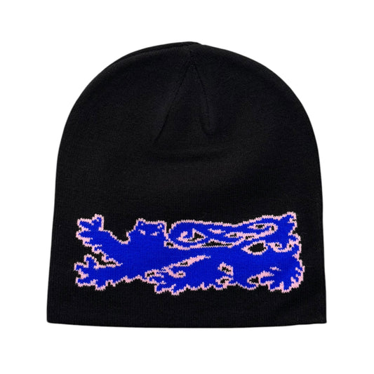 Carpet Lion Beanie- Black