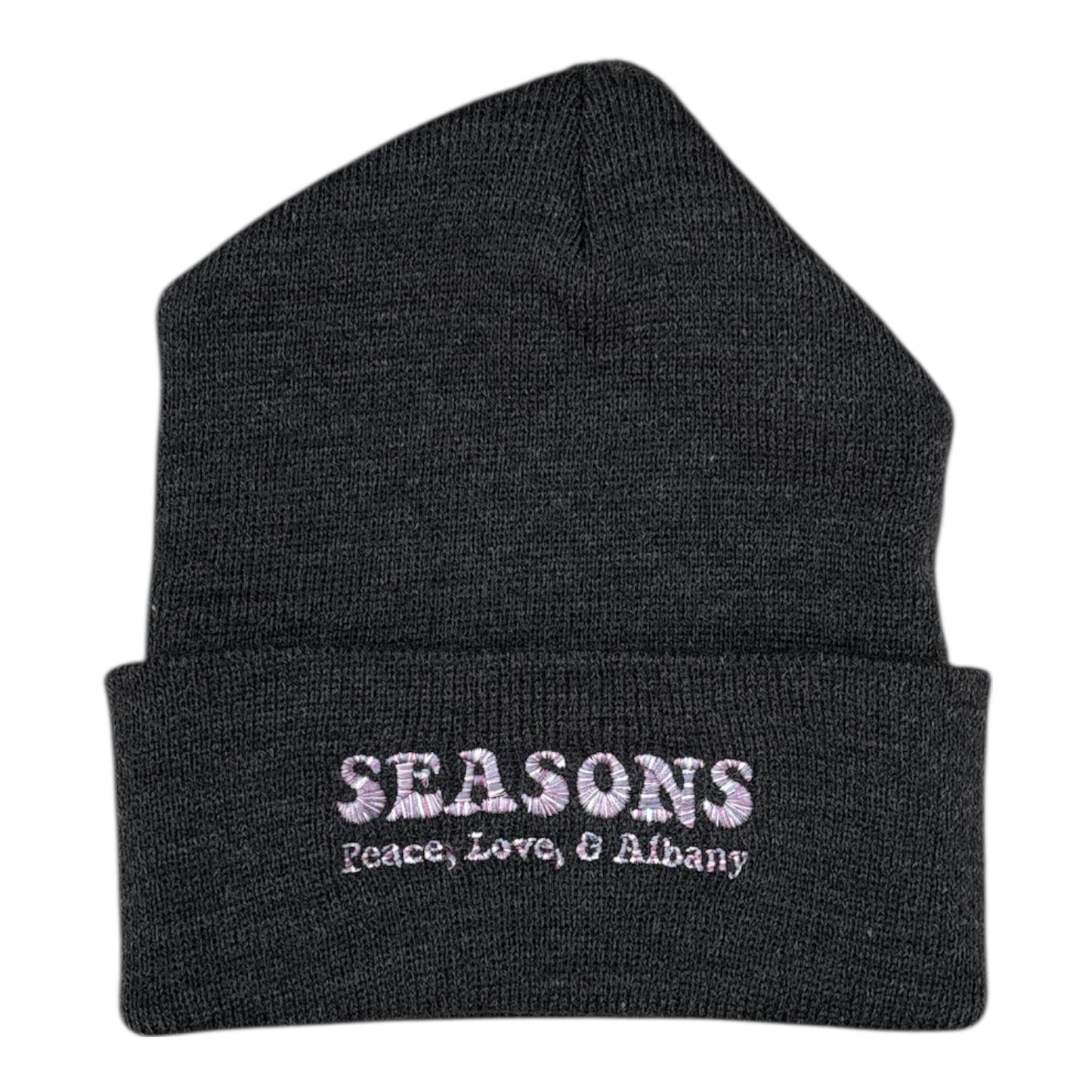 Seasons Peace,Love,& Albany Beanie- Gunmetal Grey