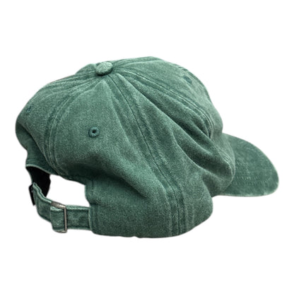 HUF Sol Denim 6 Panel Hat- Forest Green