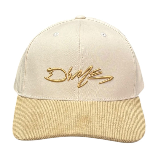 Dime Scribble Full Fit Cap- Cream