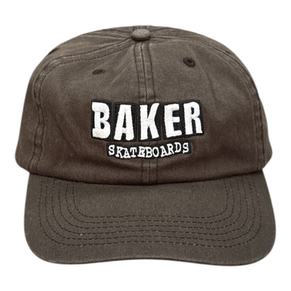 Baker Classic Logo Dad Cap- Brown