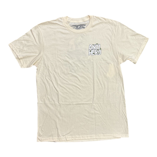 Anti Hero Trolls Tee- Cream
