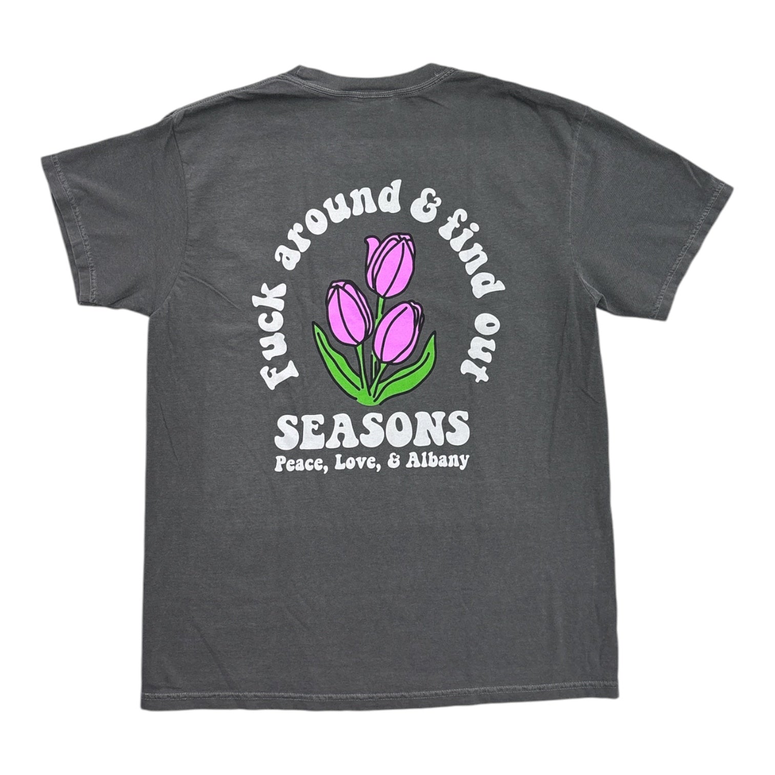 Seasons Fuck Around Tee- Pepper