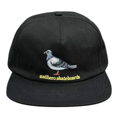 Anti Hero Lil Pigeon Snapback- Black