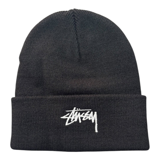 Stussy Stock Cuff Beanie- Black