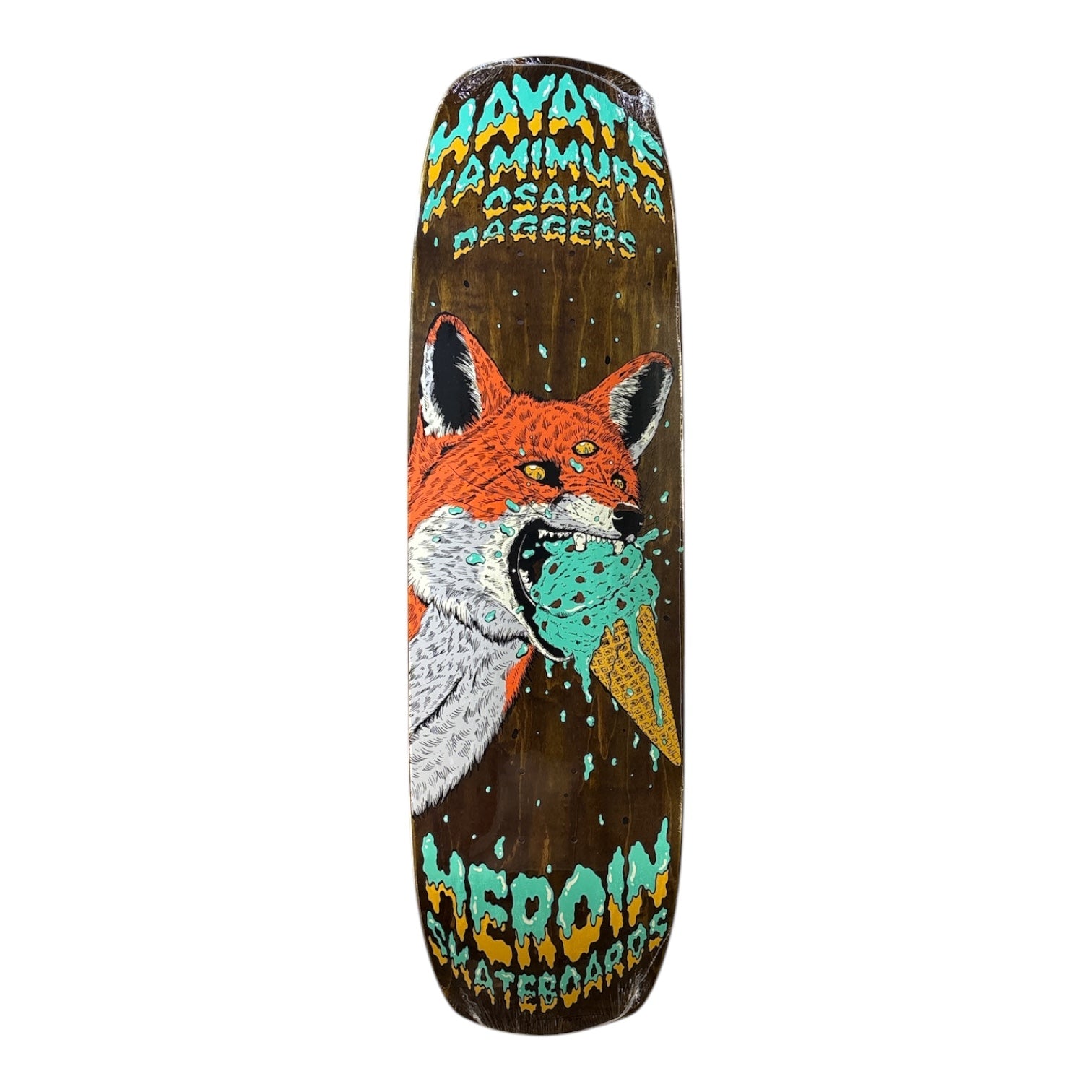 Heroin Hayate Fox Shovel Deck- 8.88