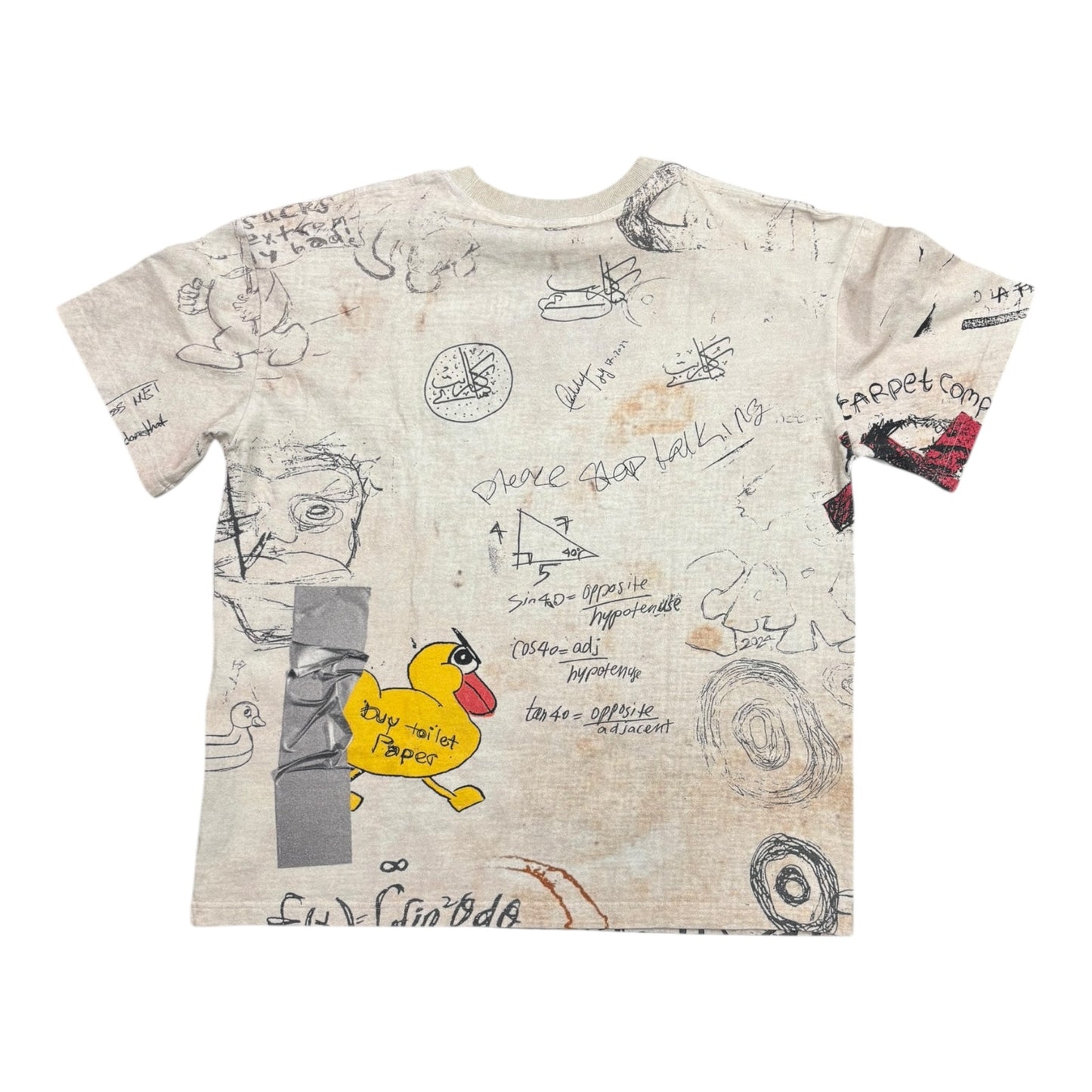 Carpet Co. Scrapbook Tee- Multi Color