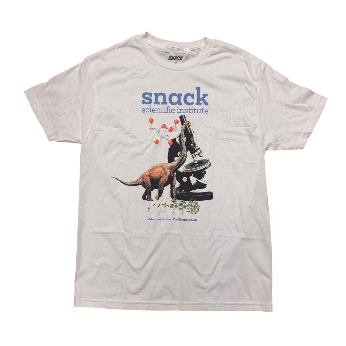 Snack Scientific Institute Tee- White