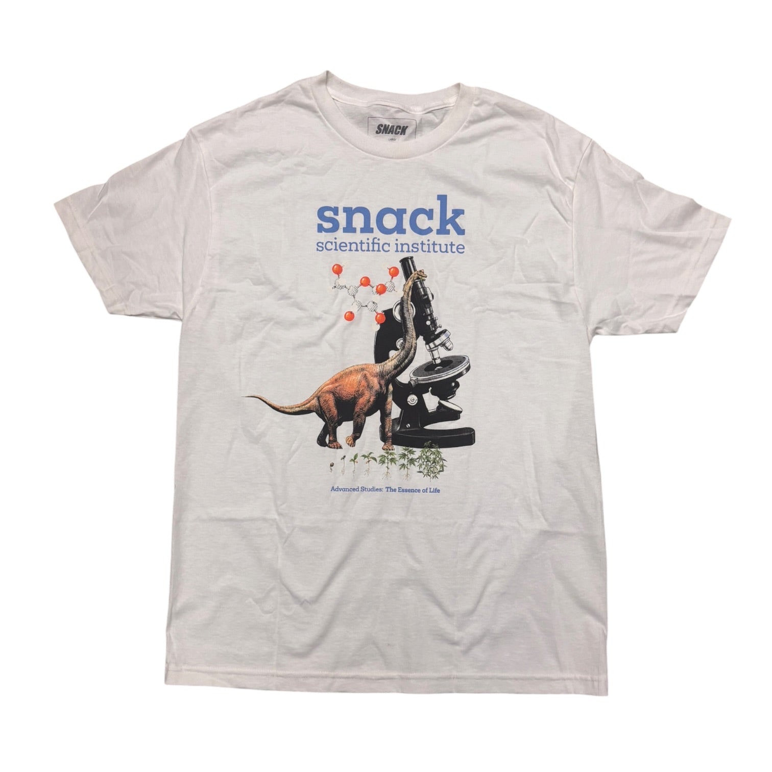 Snack Scientific Institute Tee- White