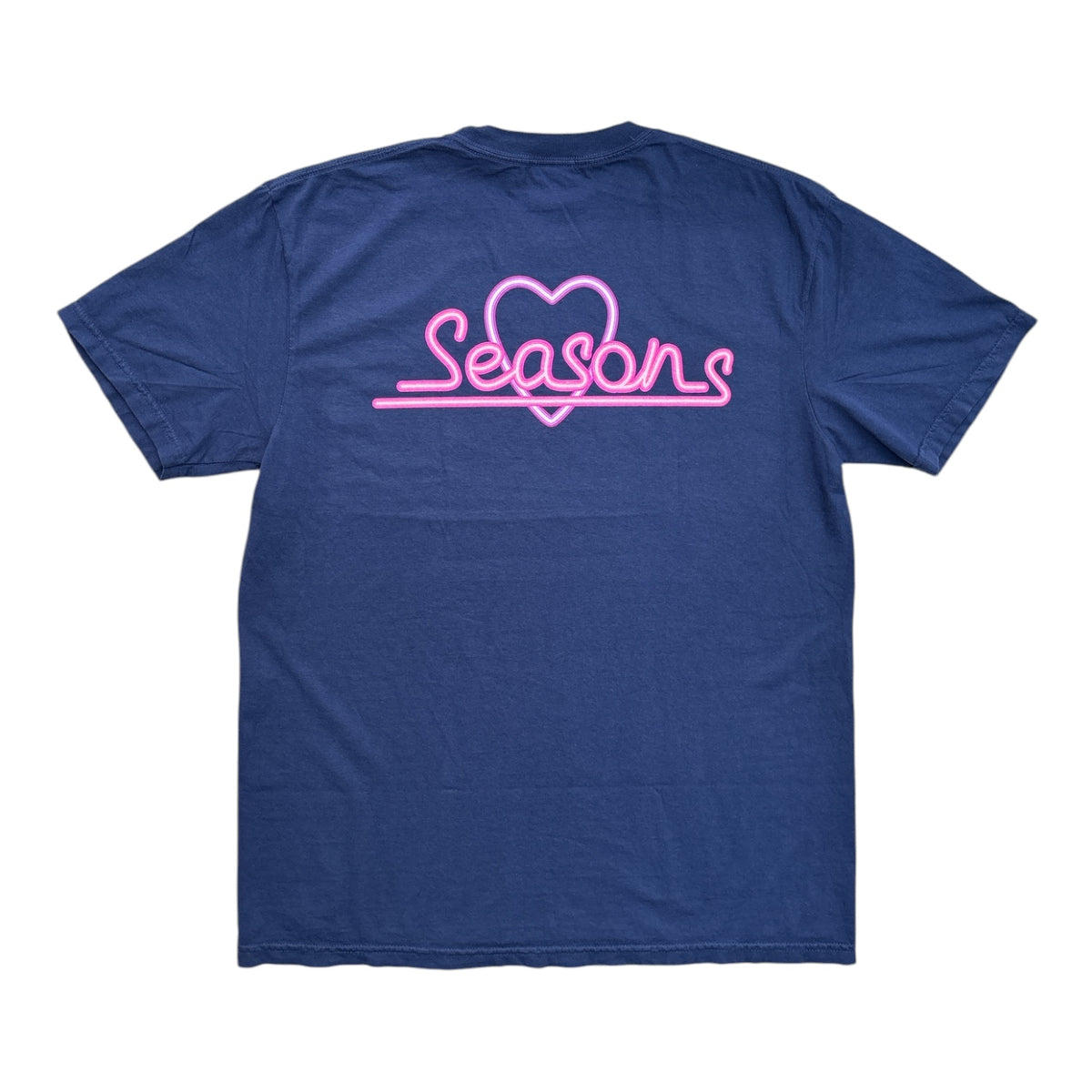 Seasons No Dress Code Tee- True Navy