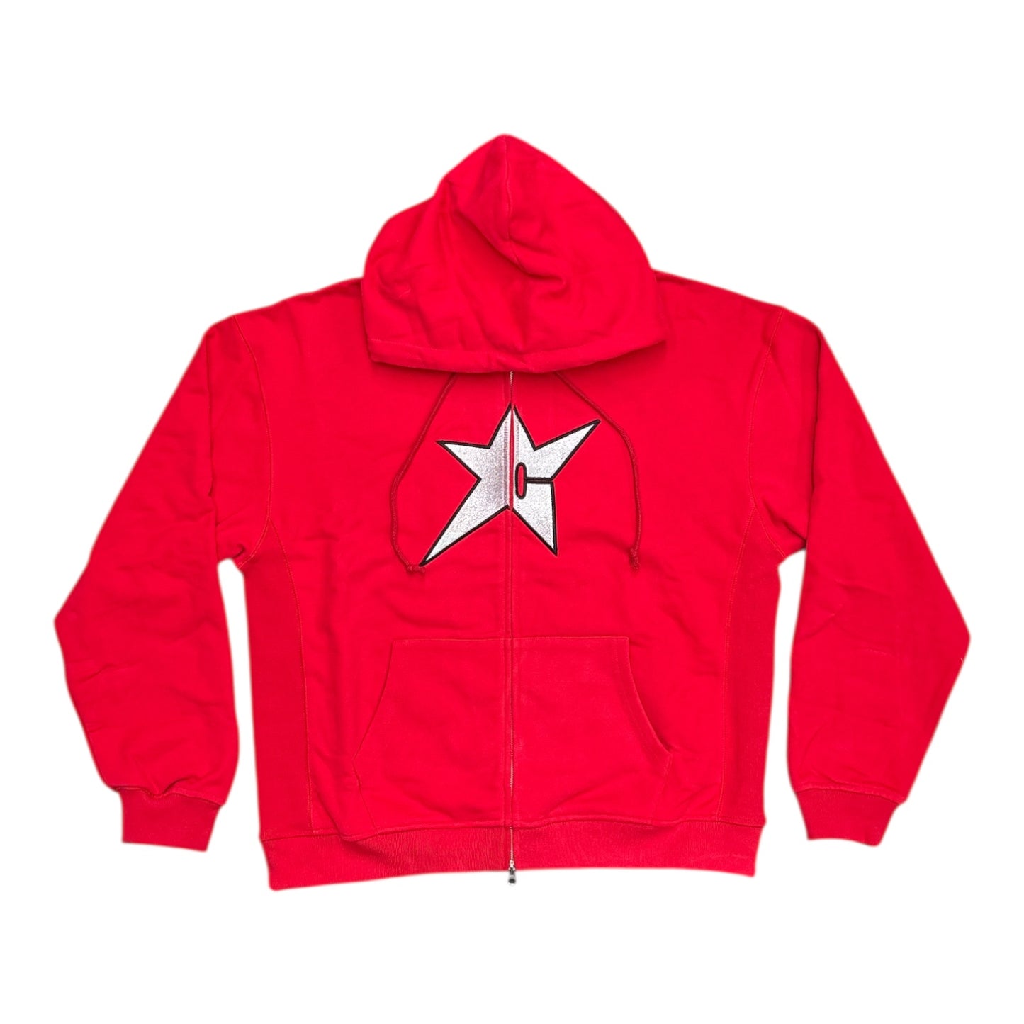 Carpet C-Star Pullover Hood- Red
