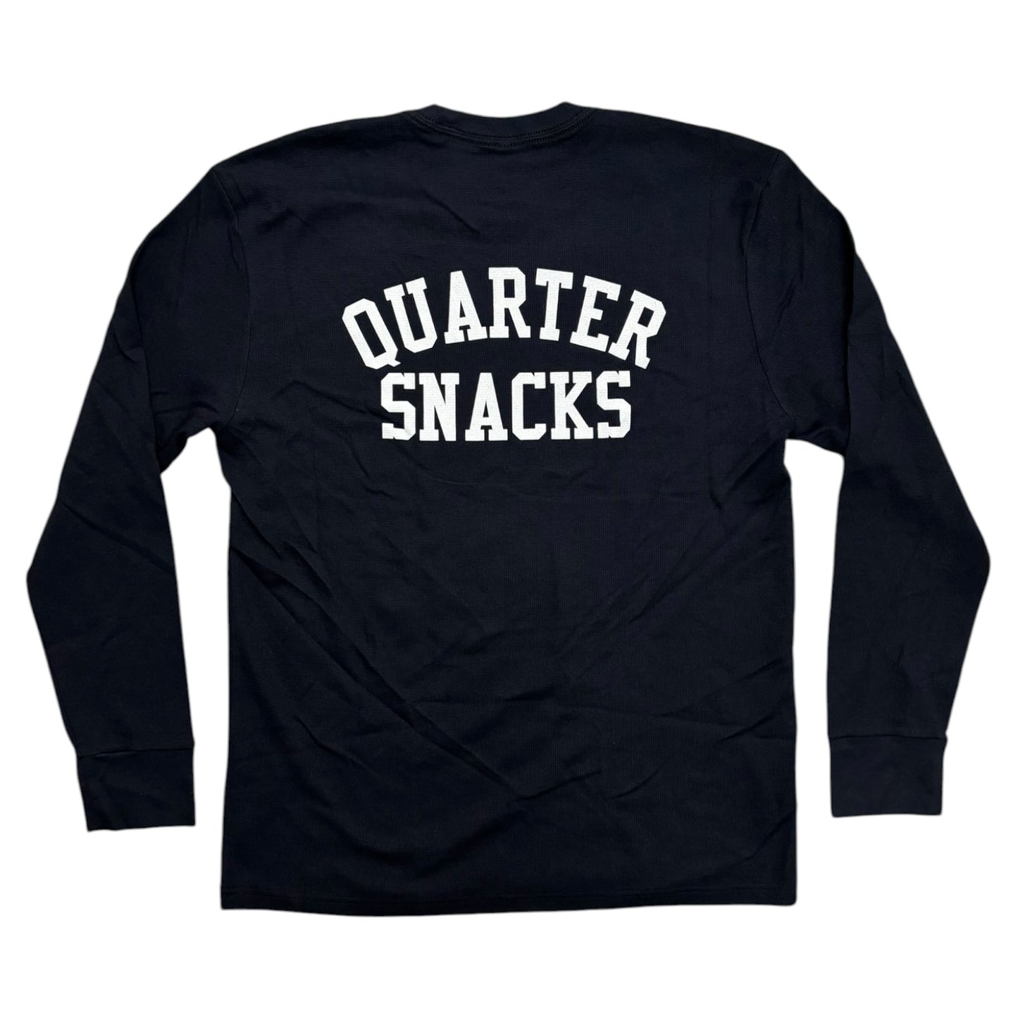 Quartersnacks Printed L/S Thermal- Black