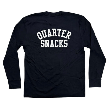 Quartersnacks Printed L/S Thermal- Black