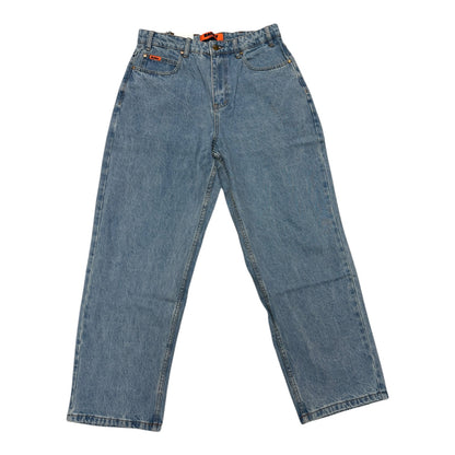 Butter Baggy Denim Jeans- Washed Indigo