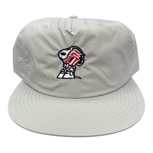 Seasons Snoopy Nylon Hat- Light Grey