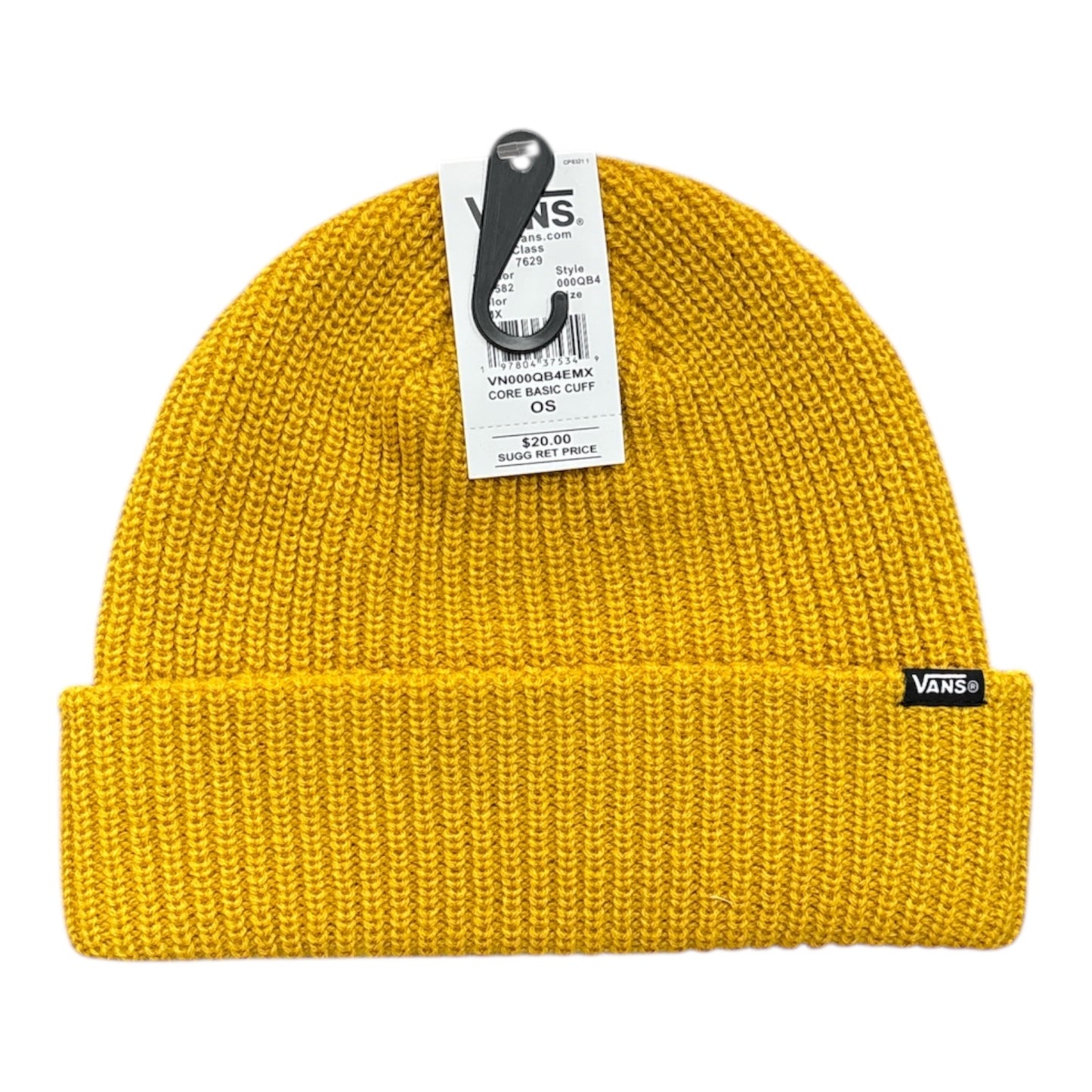 Vans Basic Cuff Beanie- Mustard
