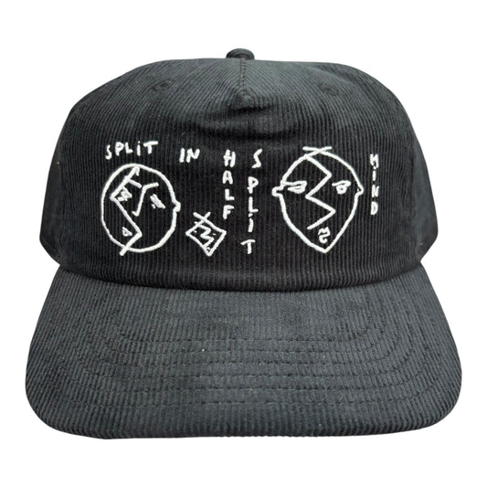 Polar Split In Half Hat- Black