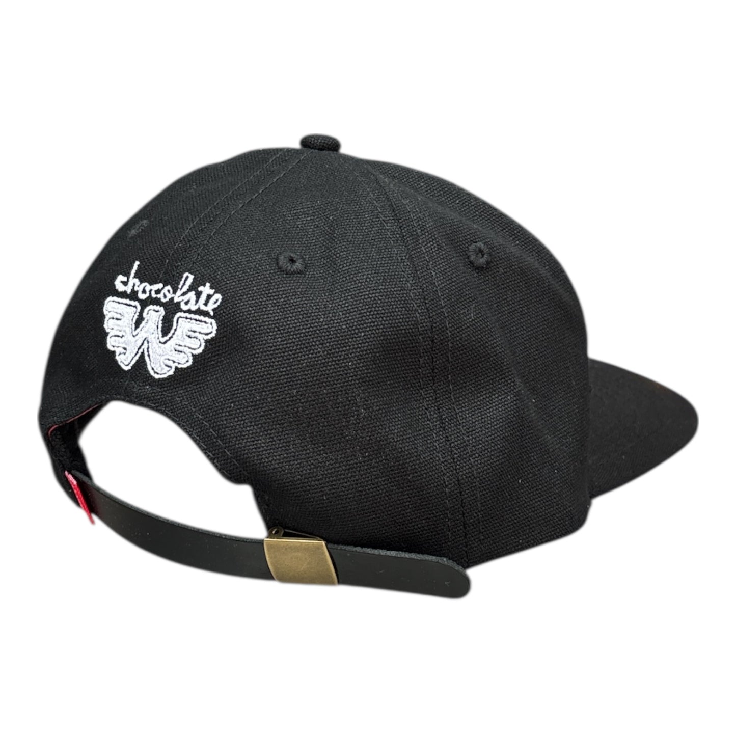 Chocolate Too Dumb 6 Panel- Black