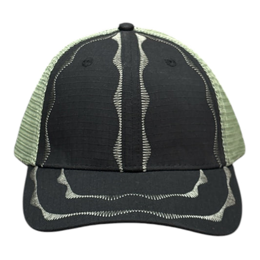 SEXHIPPIES Welders Stitch Mesh Hat- Black/Sage