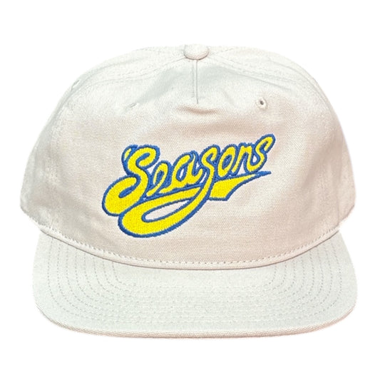 Seasons Can’t Buy A Thrill Canvas Hat- Light Grey