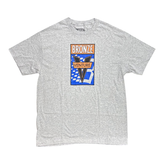 Venture x Bronze Awake Tee- Heather Grey