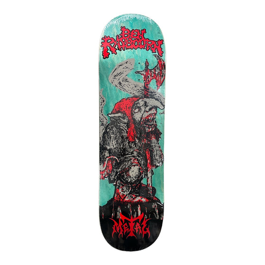 Metal Raybourn Red Caps Deck- 8.6
