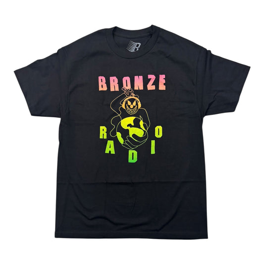 Bronze Radio Tee- Black