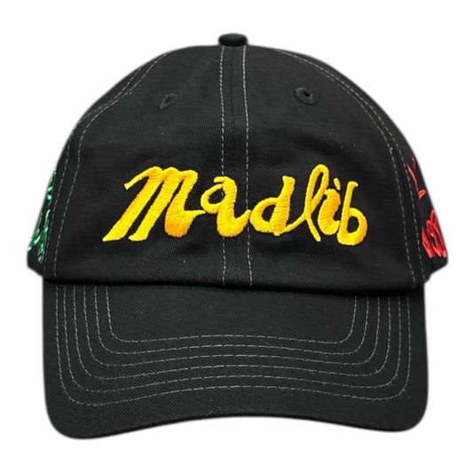 Butter X Madlib Alias 6 Panel Cap- Black