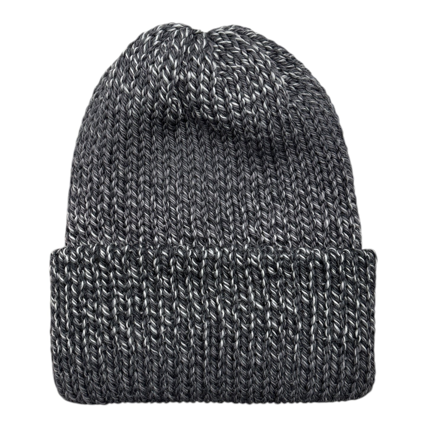 Chimney Short Stack Beanie- Charcoal