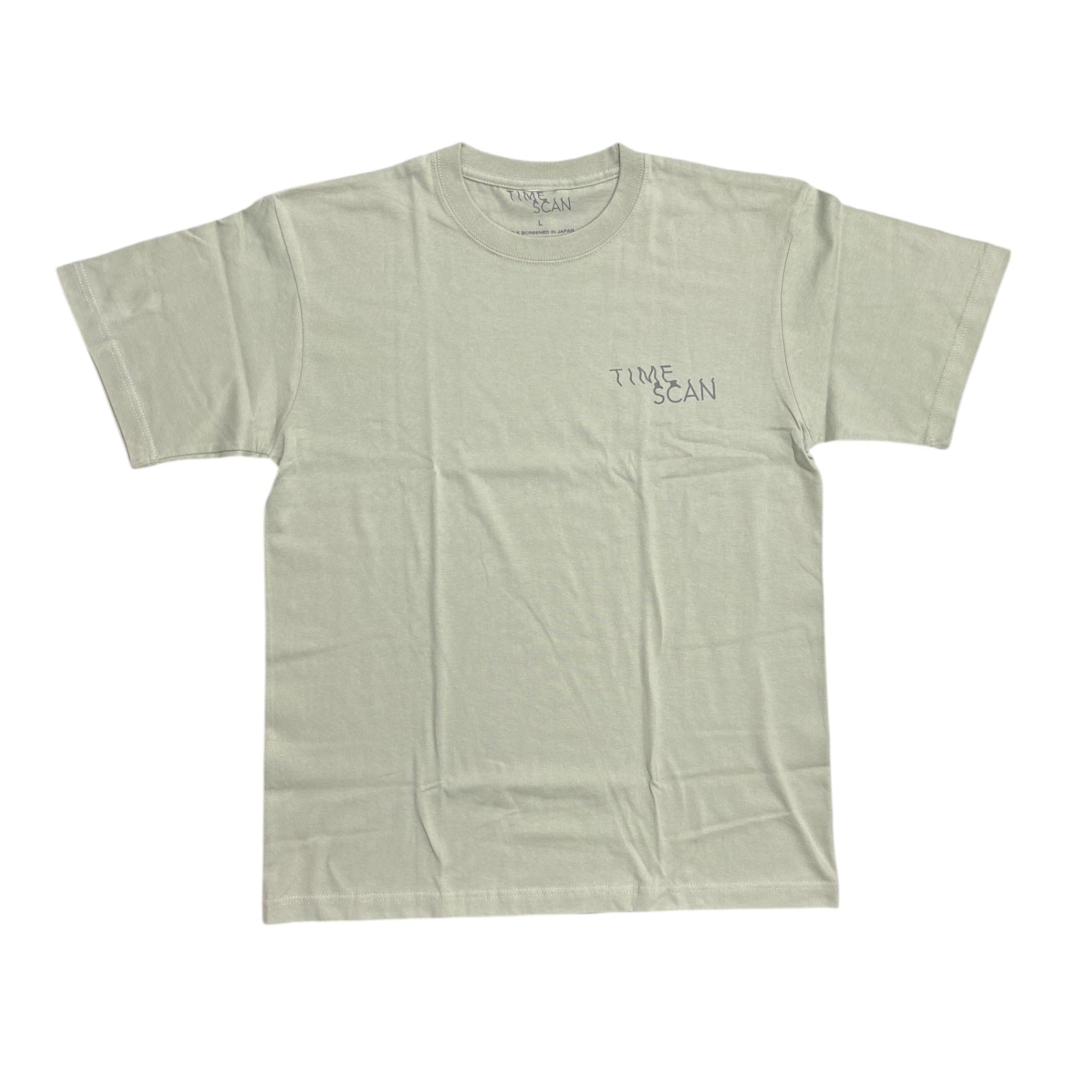 Timescan Logo Tee- Sage Green