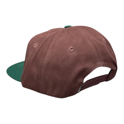 Theories Palmer Hat- Burgundy/Forest