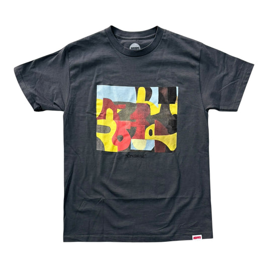 Hopps Abstraction Cruising Tee- Light Graphite