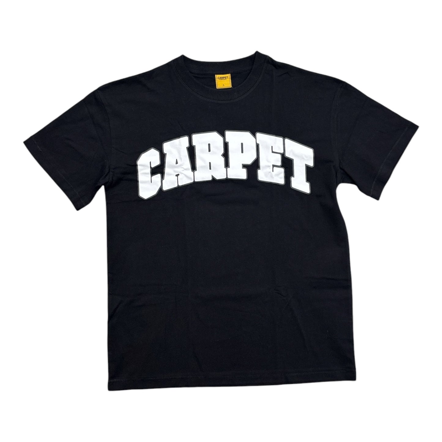 Carpet Varsity Tee- Black