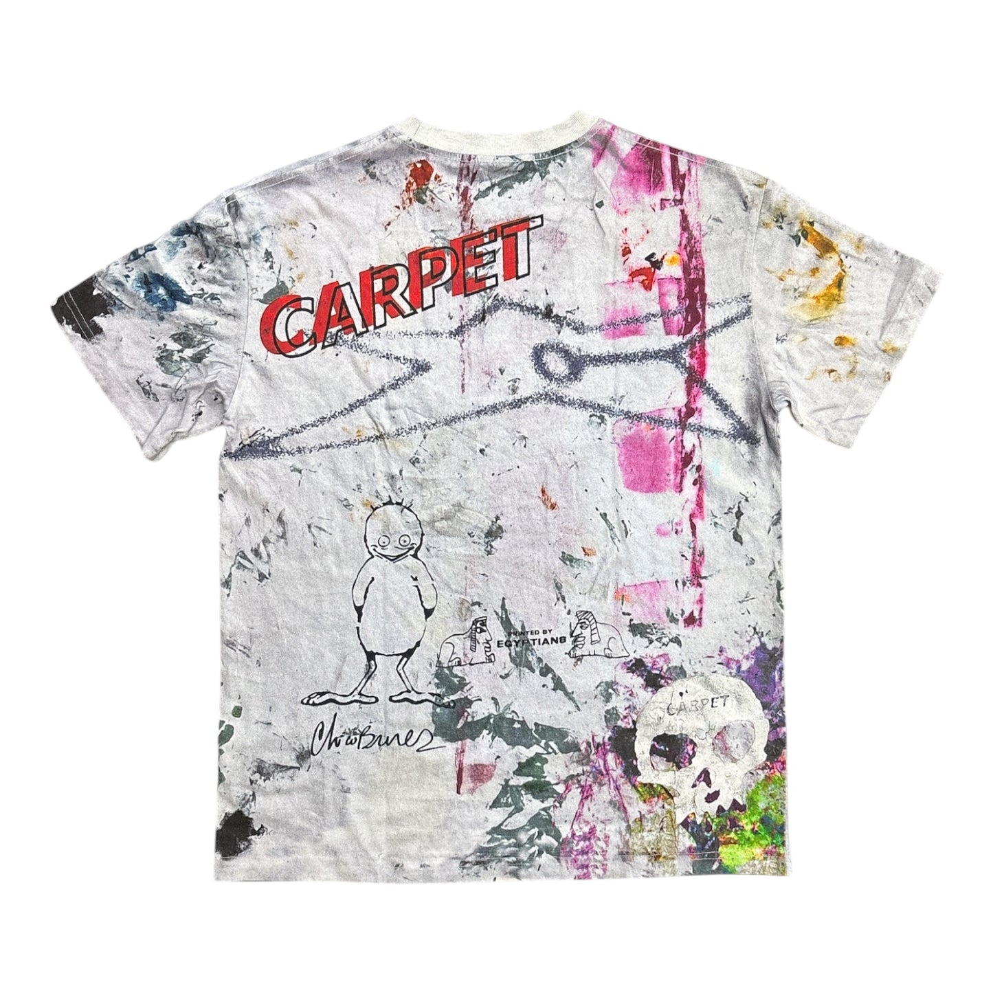 Carpet Rag Tee- White
