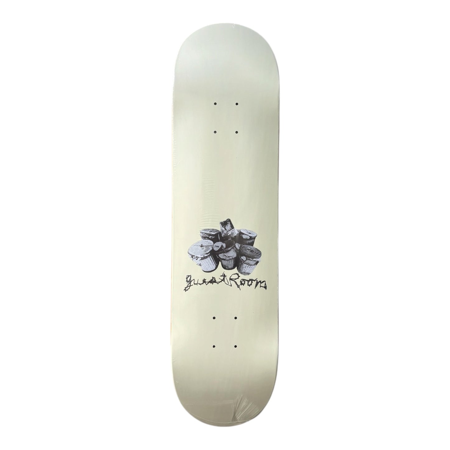 Guestroom Trashcan Deck- Cream- 8.25