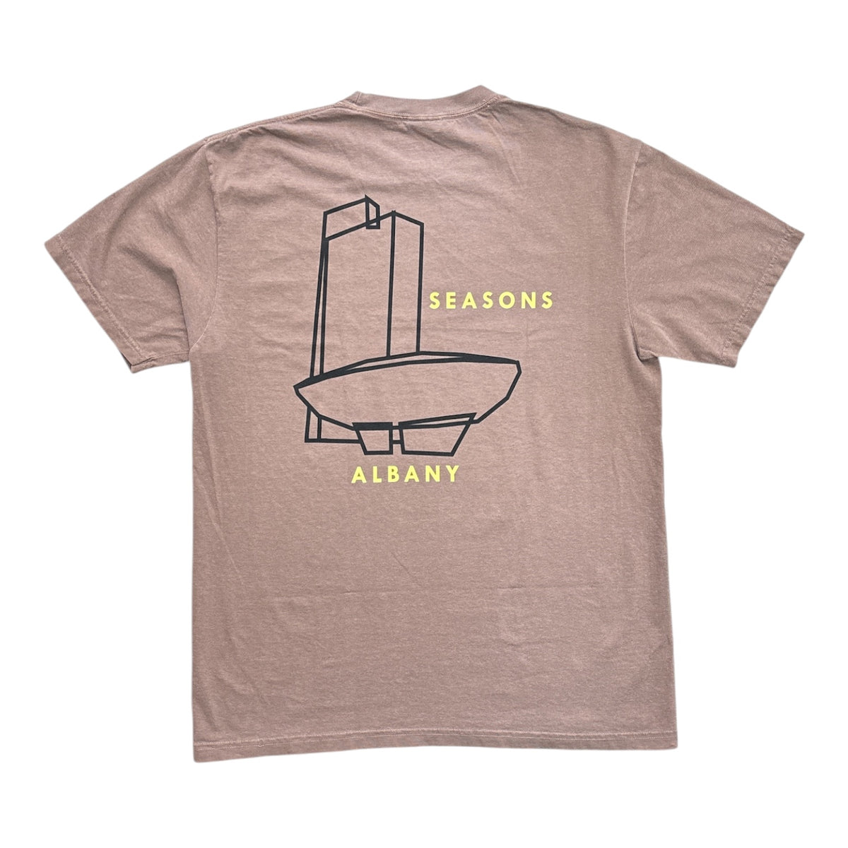 Seasons Corning Tower Tee- Espresso