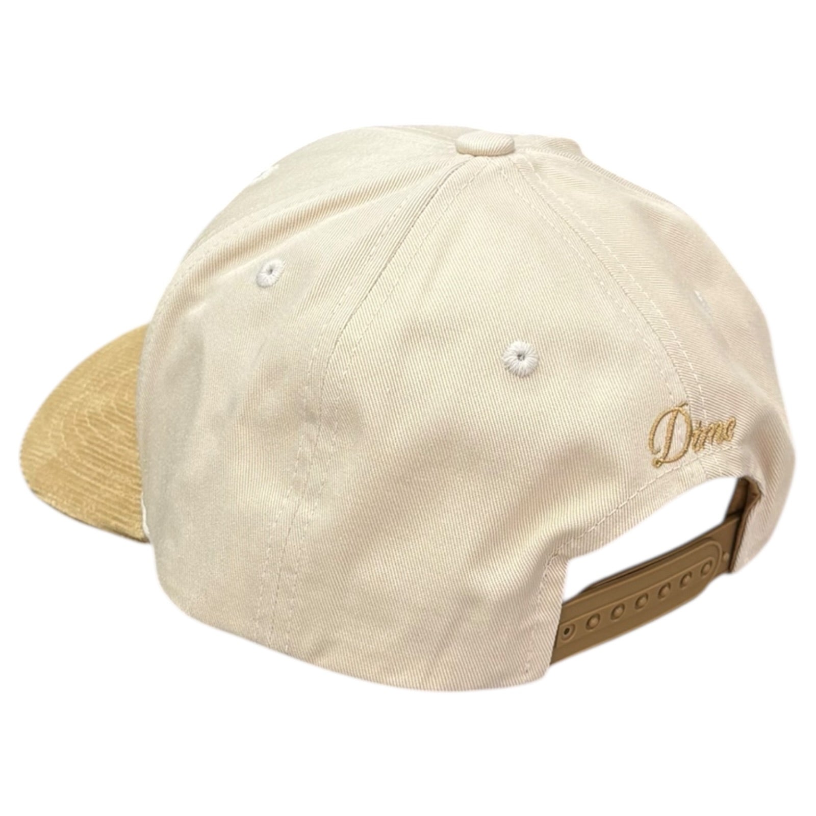Dime Scribble Full Fit Cap- Cream