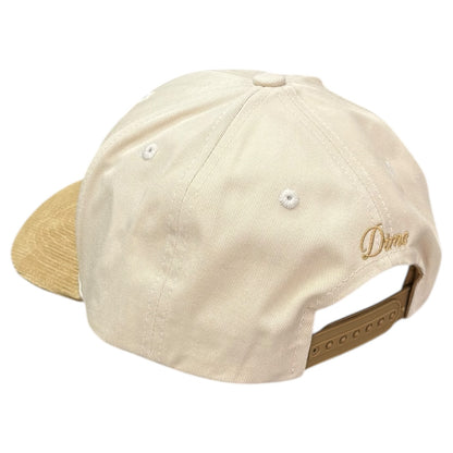 Dime Scribble Full Fit Cap- Cream