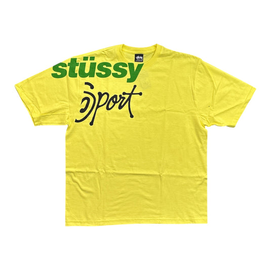 Stussy Sport Tee- Lemon