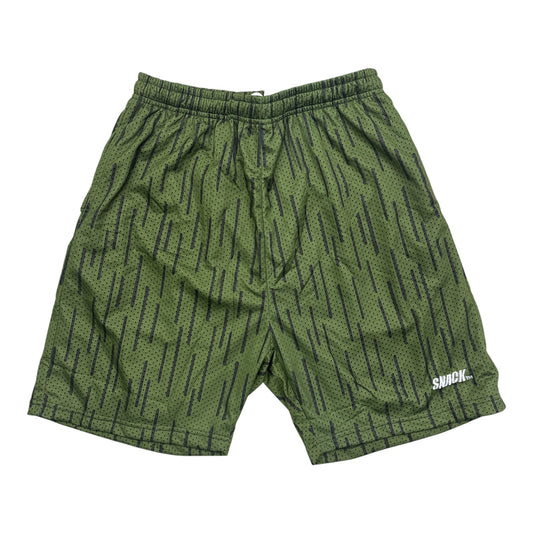 Snack Rain Camo Mesh Shorts