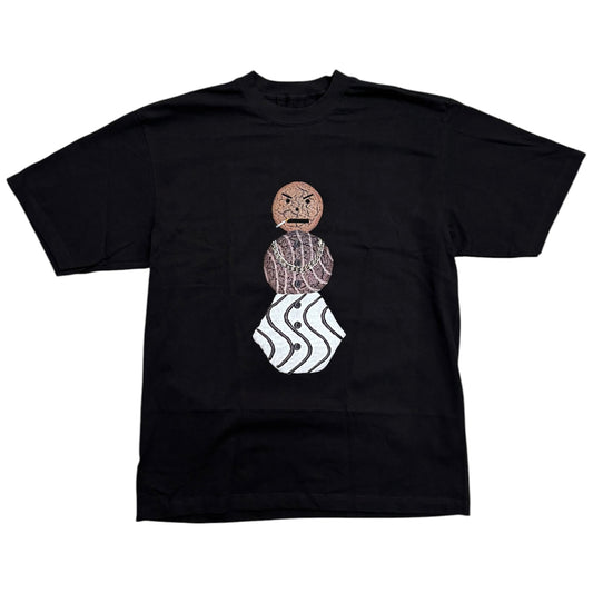 Quartersnacks Big Snackman Tee- Black
