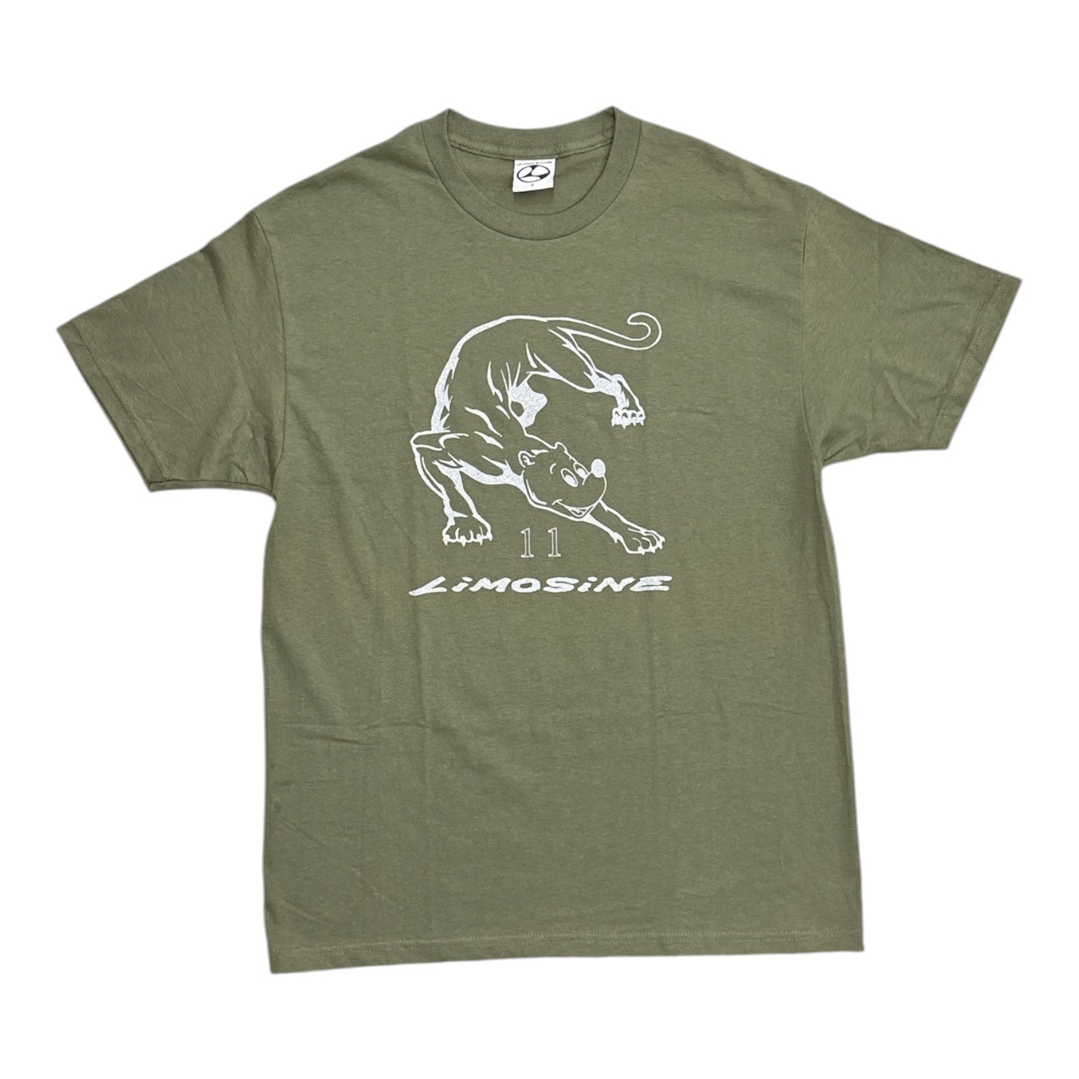 Limosine Panther Tee- Olive