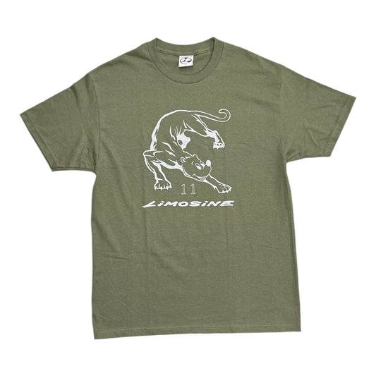 Limosine Panther Tee- Olive