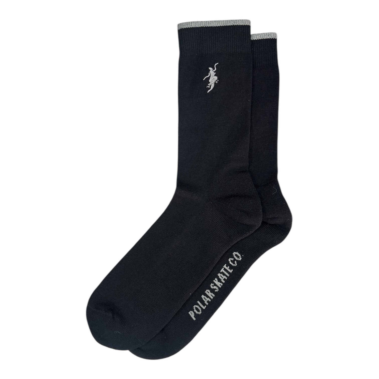 Polar Busines Socks- No Complies Forever- Black/Grey