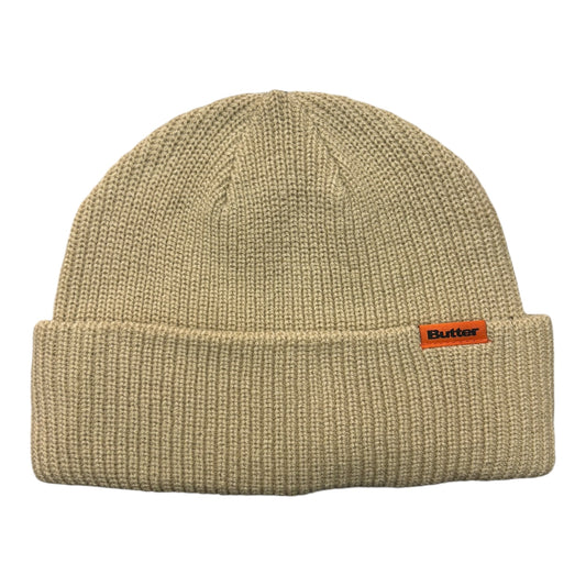 Butter Tall Wharfie Beanie- Tan