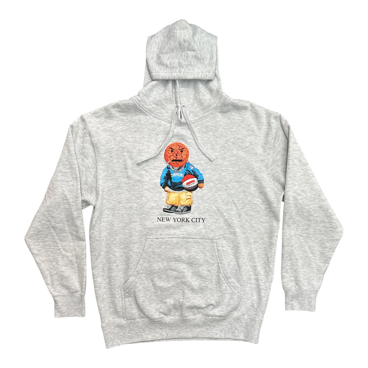 Hopps Quartersnacks TF Snackman Hoodie- Heather Grey