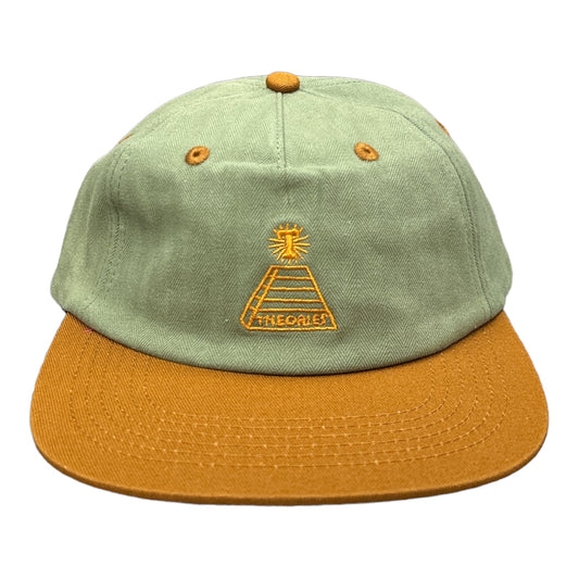Theories Scribble Hat- Rust/Khaki